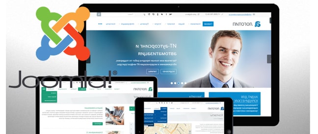 Corporate website development Joomla