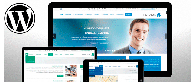 Corporate website development Wordpress